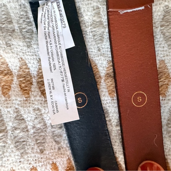 J. Crew Classic Leather Belts - Picture 3 of 4